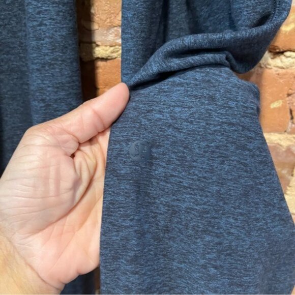 Lululemon Ready to Rulu Jogger Crop Heathered True Navy / Black W6BJ1S Size 2 - Picture 3 of 6